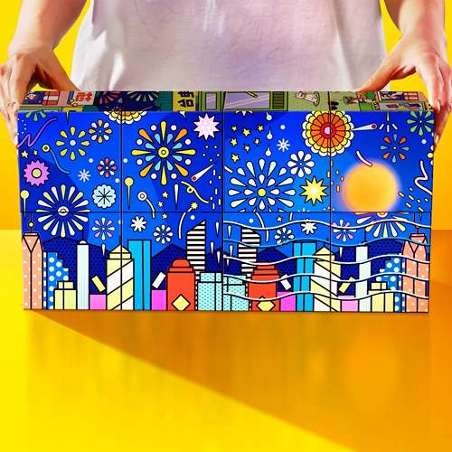 Высоко -кладовая ледяная лунная торт подарочная коробка подарки подарки даошанской кожи фрукты массовая массовая много -сокрушенная средняя подарка на фестиваль