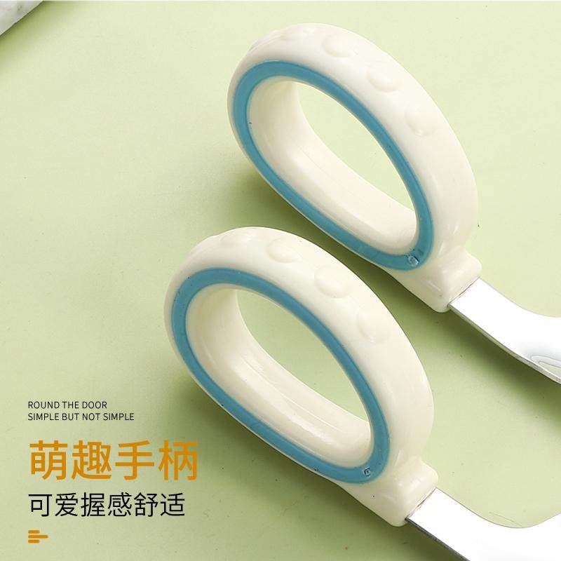 Baby Spoon Training Tool for Infants to Learn to Eat Independently, 316L Stainless Steel Fork, Complementary Food Spoon, Children's Tableware