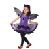 New Halloween Children Quần áo Công chúa Phù thủy Dress Cosplay Party Fancy Dress Ball Bat Trang phục