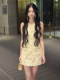 Chanel-Style Dress for Women, High-End Socialite Miu-Style Heavy-Duty Rhinestone-Embellished Mini Dress, Tank Dress, Sexy Bodycon Dress