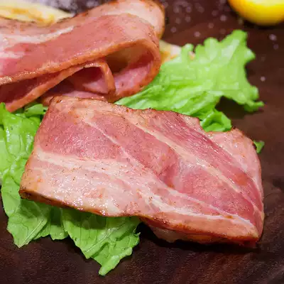 Henghui refined bacon slices 180g American net celebrity breakfast household sandwich BARBECUE onion cake ingredients commercial