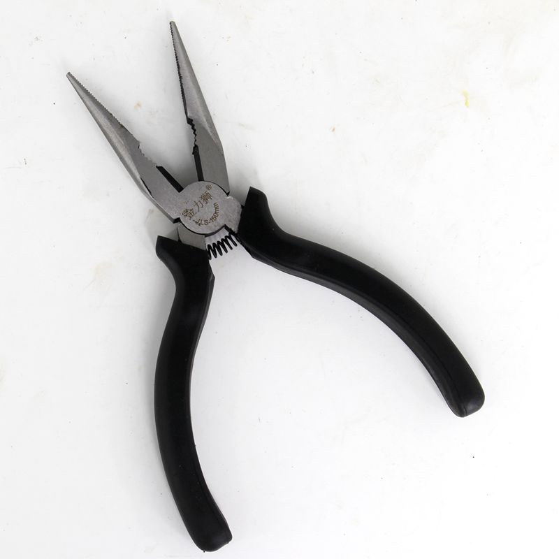 Gold Li Lion 6 Inch Day Style Black Tip Pliers Sharp Mouth Pliers Electrician Pliers Sharp Mouth Pliers Sharp Mouth-Taobao