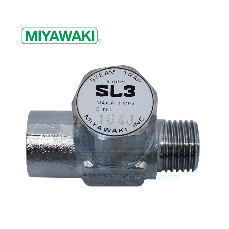 Miyawaki Steam iron Trap SL3 Disc Type Mini Stainless Steel Inlet Drain valve 2 min 1 4DN8