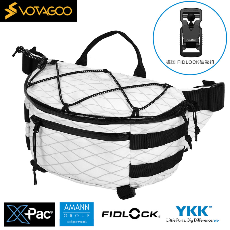 Dag&Votagoo 1733 Imported Xpac Fabric Functional Tactical Waist Bag Large Capacity Single Shoulder Crossbody Chest Bag Dag&Votagoo 1733 Imported Xpac Fabric Functional Tactical Waist Bag Large Capacity Single Shoulder Crossbody Chest Bag