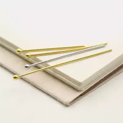 Ai Yin accessories 925 sterling silver round needle T needle flat needle mushroom needle DIY pendant earrings material