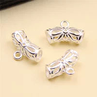 Подвеска ручной работы, аксессуары, S925, браслет из бисера, DIY, серебро 925 пробы