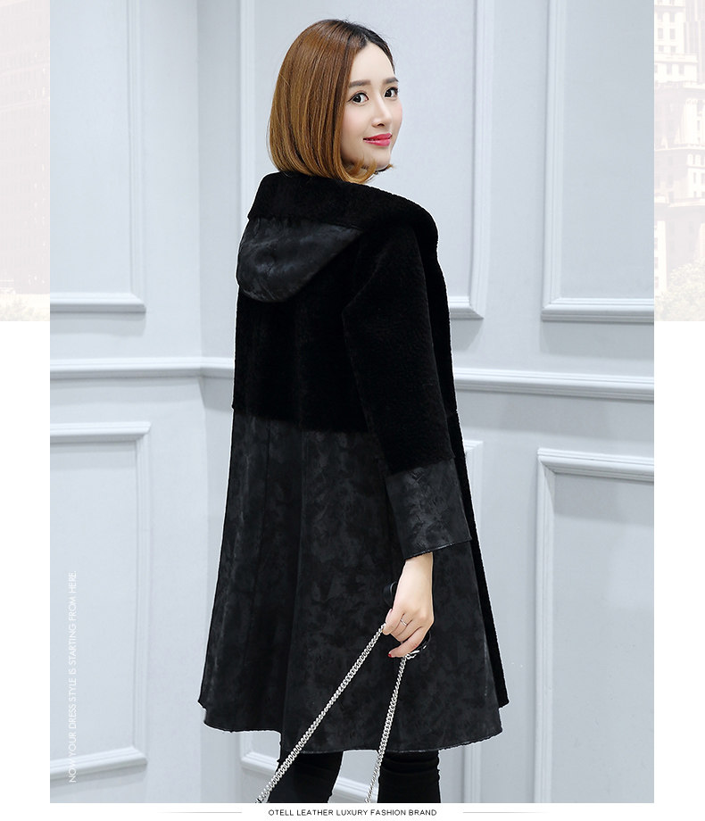 Manteau de fourrure femme OTELL - Ref 3173271 Image 16