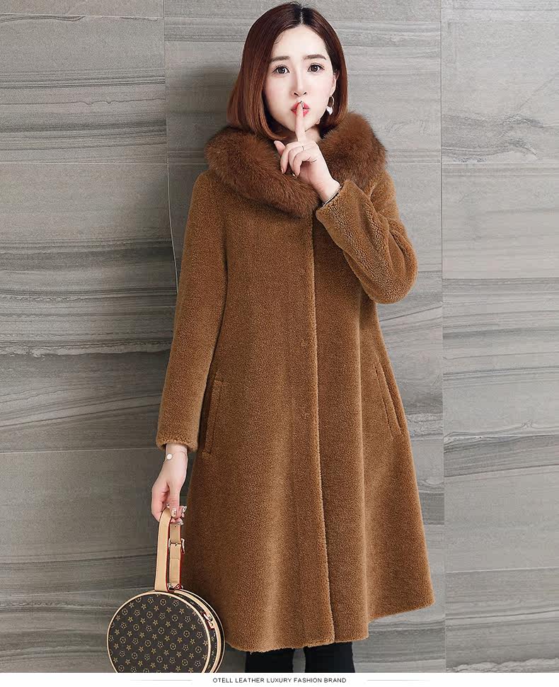 Manteau de fourrure femme OTELL - Ref 3173193 Image 25