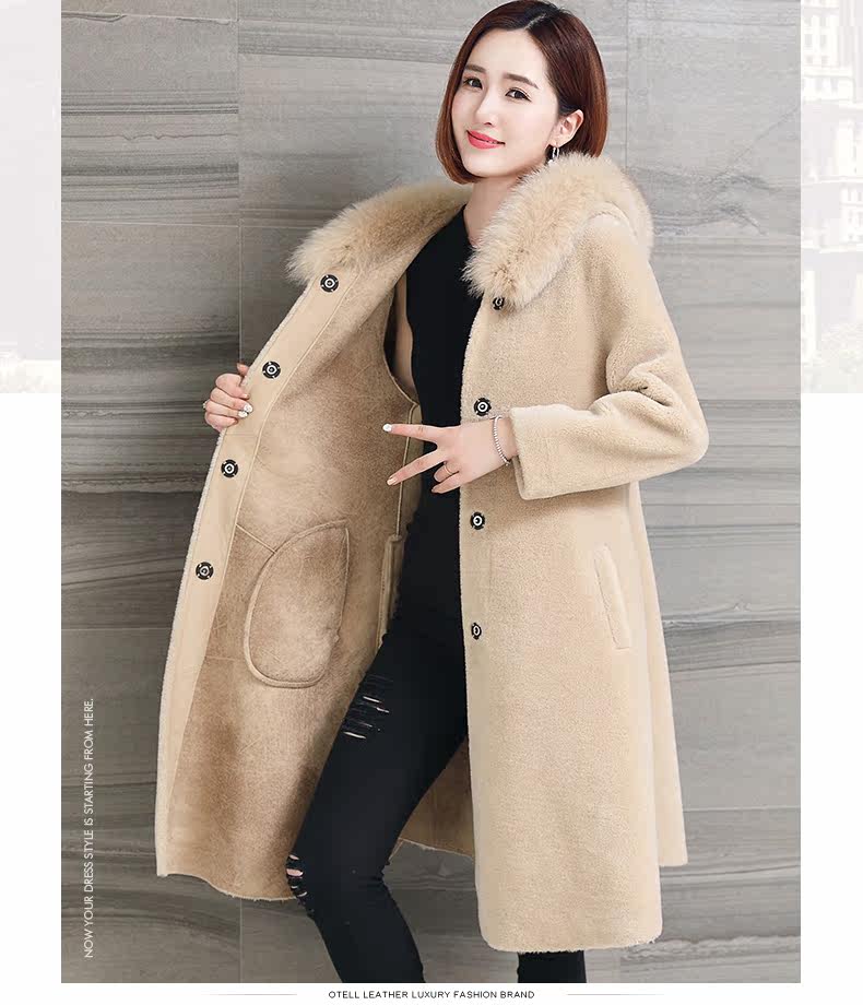 Manteau de fourrure femme OTELL - Ref 3173193 Image 15