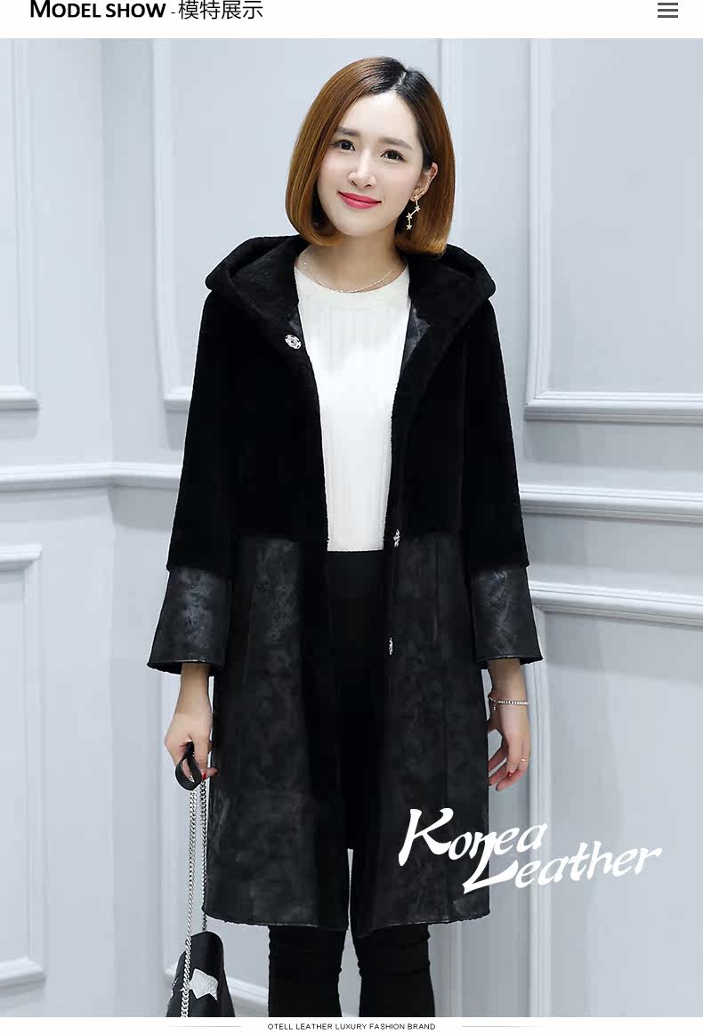 Manteau de fourrure femme OTELL - Ref 3173271 Image 14