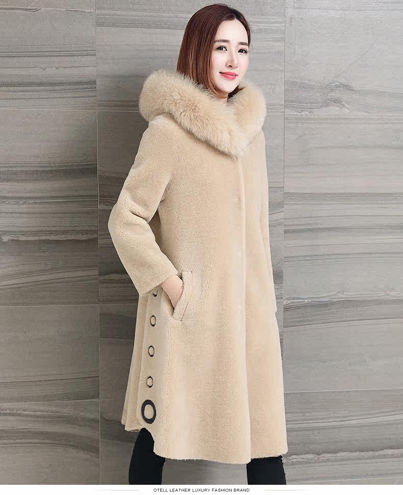 Manteau de fourrure femme OTELL - Ref 3173193 Image 18