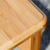 竹庭 Современная маленькая скамейка сплошной древесина простая скамейка, бамбуковый стул простые блюдные табуретки бамбуковый стул Дом Стол Стол Взрослый