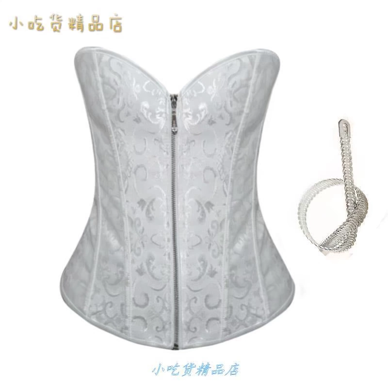 Cung điện vẻ đẹp trở lại corset bộ sưu tập đồ lót lưới màu đỏ corset nữ vẻ đẹp trở lại rung tất cả-thép dây đai bụng bụng đáy - Siêu mỏng