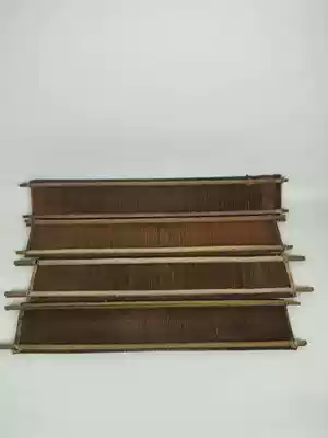 Old-fashioned handmade loom accessories Tea art tea set accessories Tea cup tea set accessories Old objects Bamboo products ornaments
