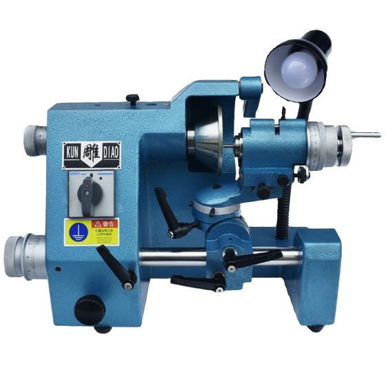 Kundiao 고정밀 전기 그라인더 완전 자동 소형 CNC 공구 조각 밀링 커터 드릴 비트 범용 나이프 샤프닝 머신
