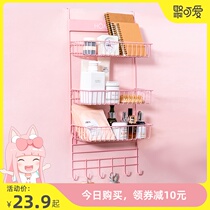 Bedside storage basket Refrigerator pylons Bedside storage rack Storage basket Bedroom wall living college dormitory artifact