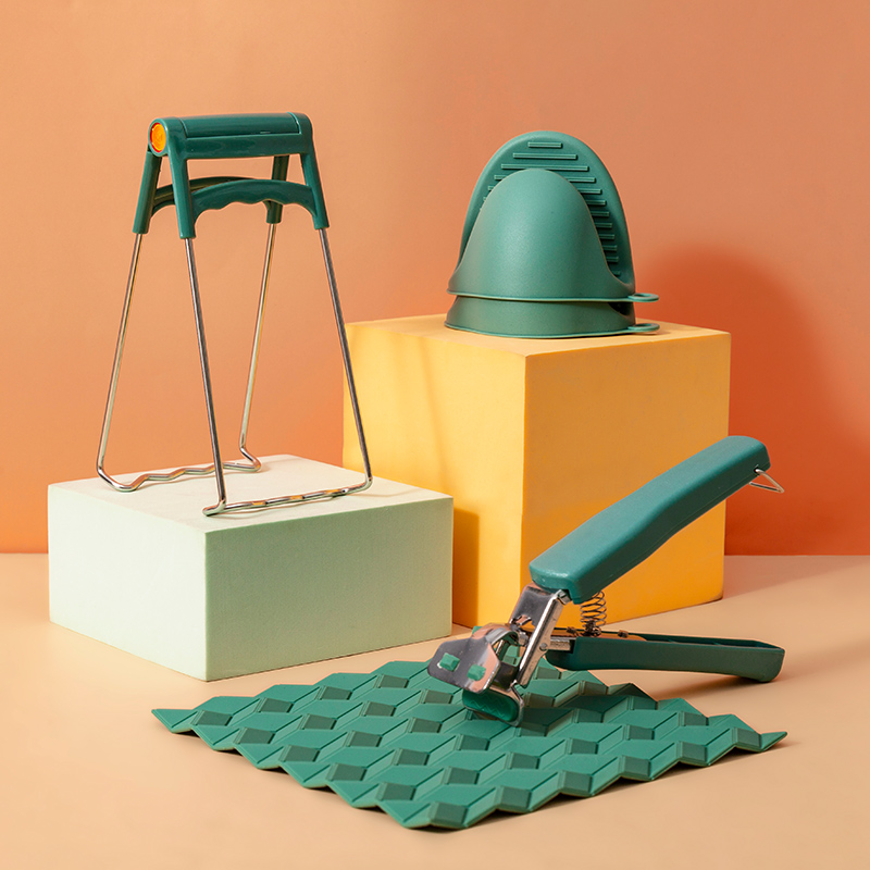 Anti-burn clip clip Fetch Bowl Clip Plate Clip Kitchen God Instrumental Steamed Vegetable Clip Heat Insulation Cushion Anti-Scalding Hand Clip Tray Lift