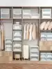 Drawer storage box Transparent wardrobe Underwear storage box Clothing storage box Clothes finishing box Storage artifact