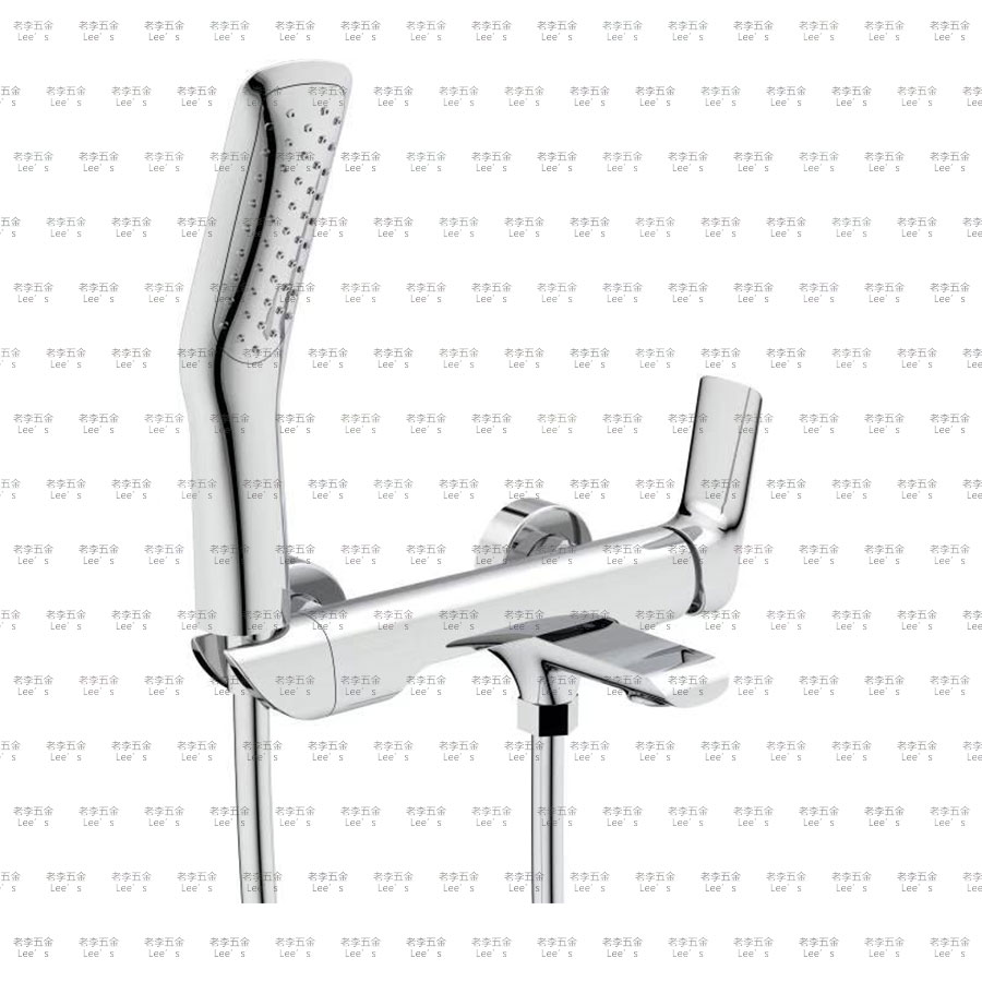 New full cast full copper handheld abs shower kit