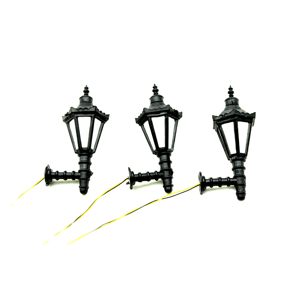 Architectural sand disk landscape DIY handmade material multi - model micro - wall lamp courtyard lighting model