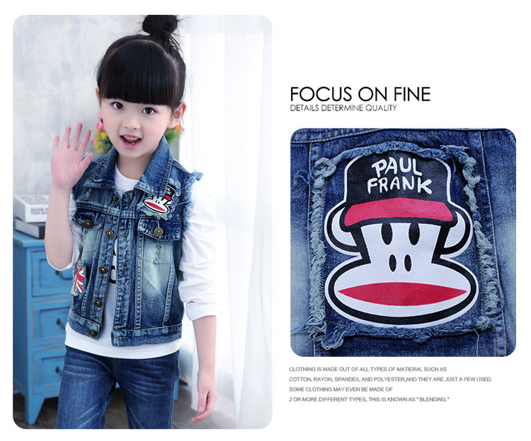 Gilet fille en toile - Ref 2071031 Image 16