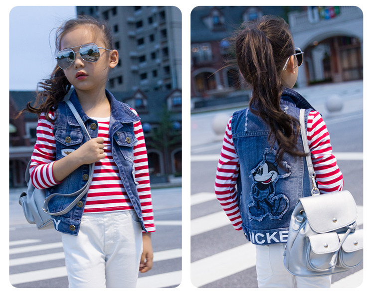 Gilet fille en toile - Ref 2071136 Image 14