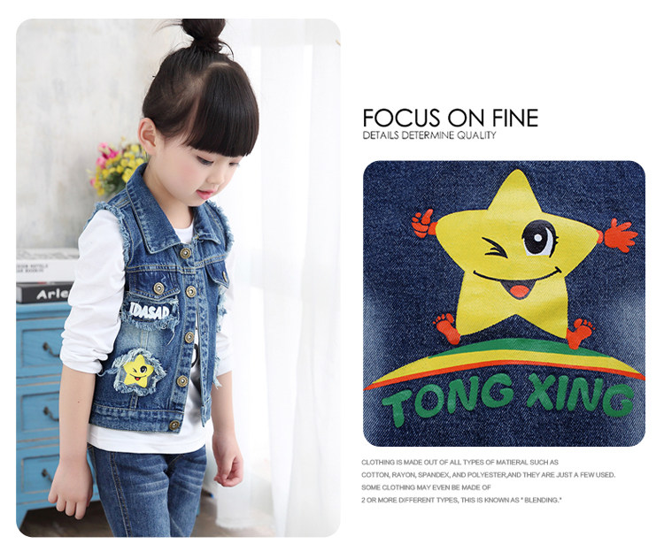 Gilet fille en toile - Ref 2071031 Image 30