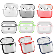  airpodspro protective cover transparent silicone soft shell airpods123 generation Apple wireless Bluetooth headset jacket