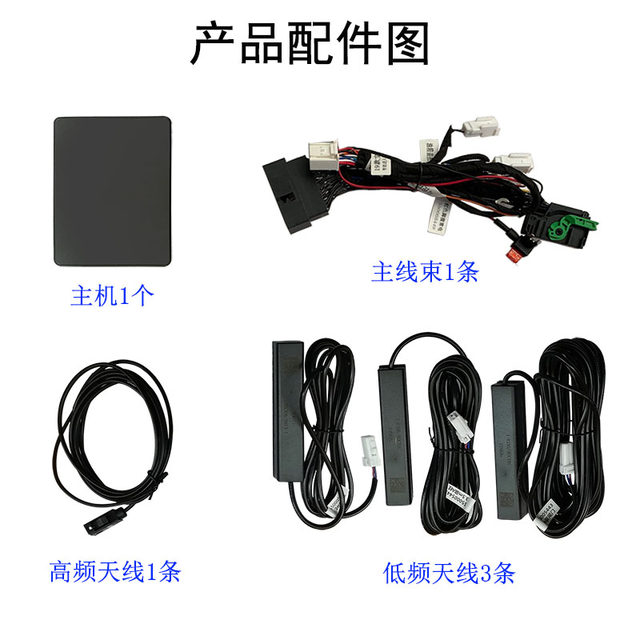 ເຫມາະສໍາລັບ BMW keyless entry 1 ຊຸດ 3 ຊຸດ 5 ຊຸດ ix3X1X2X3X4X5i3 ການດັດແປງໂມດູນການເຂົ້າສະດວກສະບາຍ