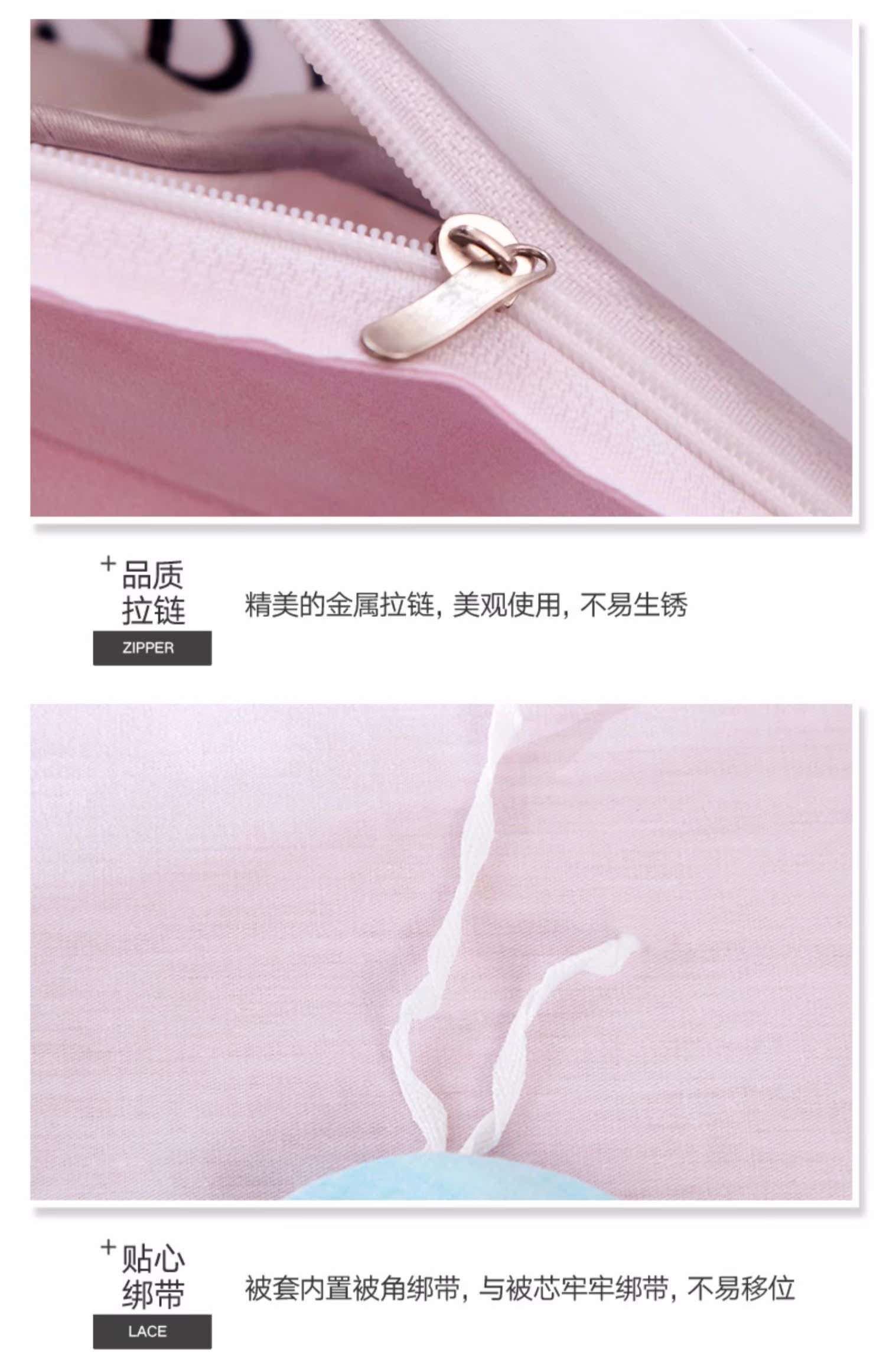 Bông denim bông dệt giường ngủ ở một gia đình bốn chăn mền mùa xuân tấm kép lắp - Bộ đồ giường bốn mảnh gối chăn