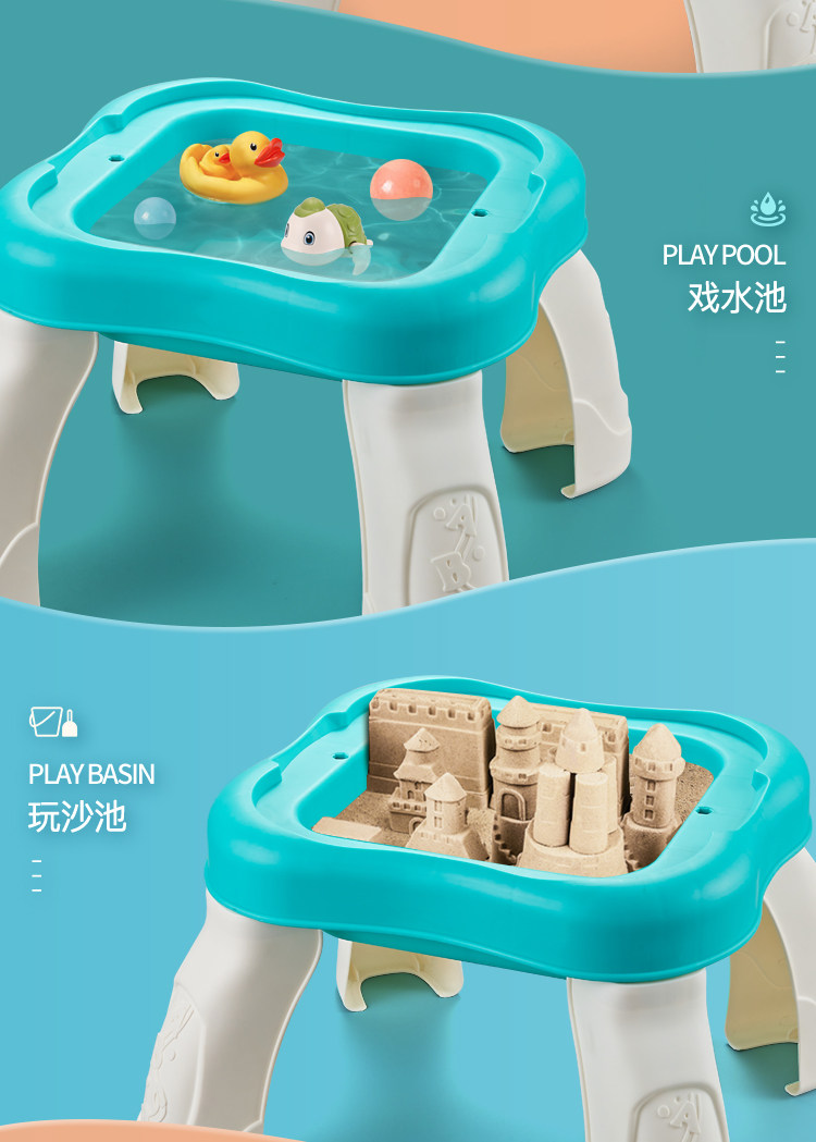 Многофункциональные детские игрушки, Игровые столы 游戏桌玩具台子幼儿童多功能婴儿2益智宝宝1岁3拼装6个月早教学习