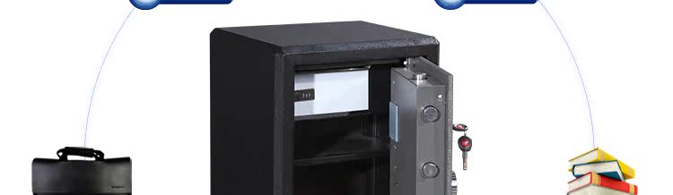 Thép JS560 an toàn văn phòng Đốt cháy nhà an toàn báo trộm tất cả thép an toàn - Két an toàn