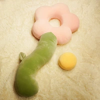 Розовая подушка, в цветочек