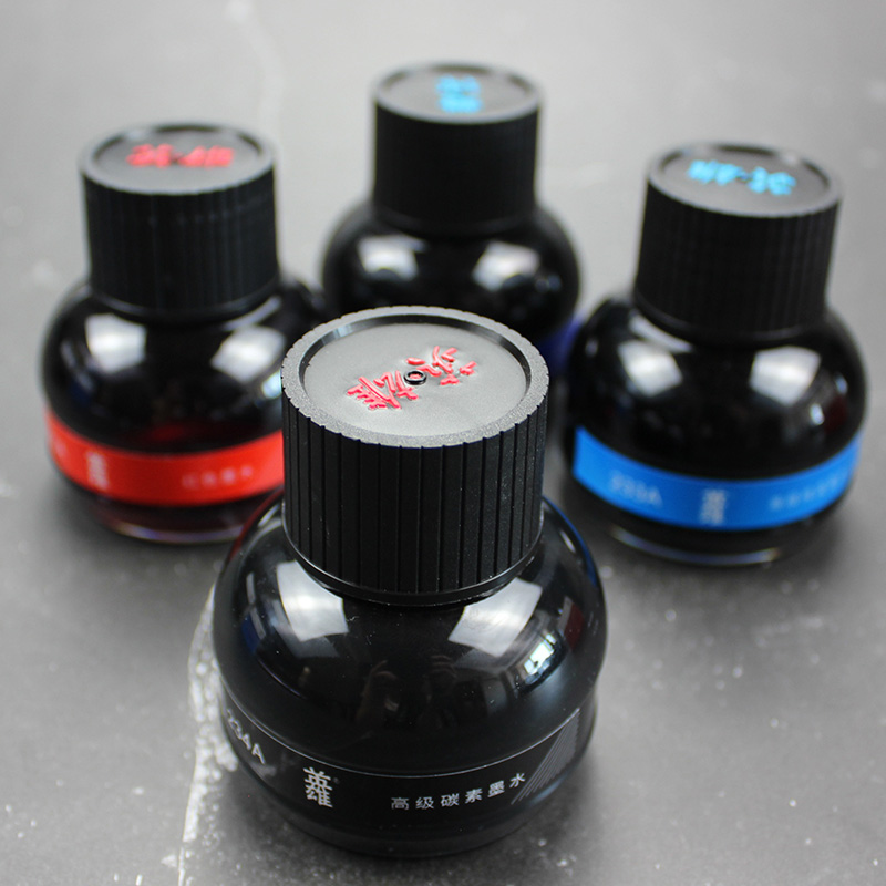 HERO HERO official flagship store ink pen writing special black pure blue red blue black non carbon ink 233A 231A 232A 234A 308