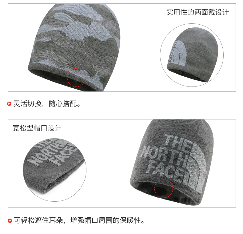 TheNorthFace Bắc xuân và mùa hè Khuôn mặt ấm áp mới Mặc mũ thể thao Unisex ngoài trời A5WG - Mũ thể thao mũ lưỡi trai nike chính hãng