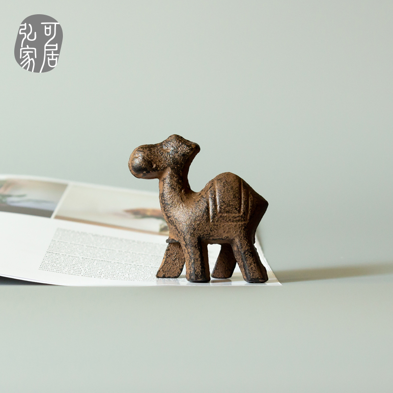 Cast-iron Town ruler Town Paper hiro Iron Ware Camel Town Ruler Pen iron Town Paper Town Paper Town Paper Town Paper Idea