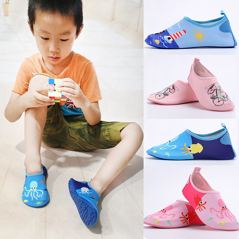 Children's floor shoes and socks non-slip soft bottom toddler toddler shoes autumn and winter baby home indoor early education shoes for men and women