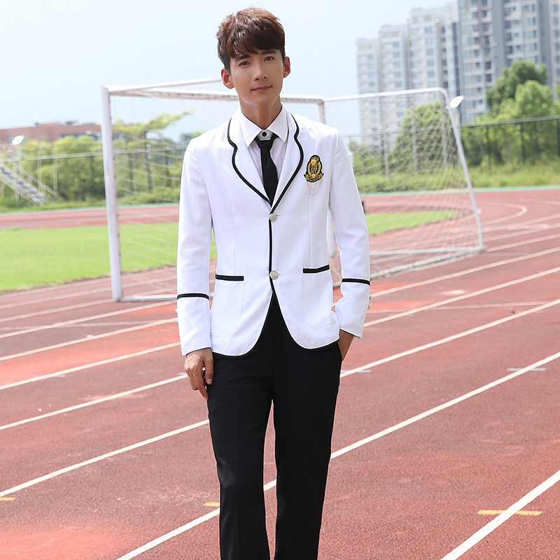 Anh Gió Cao đẳng Gió Uniform Set Hàn Quốc High School jk Uniform High School High School High School Lớp Summer Suit