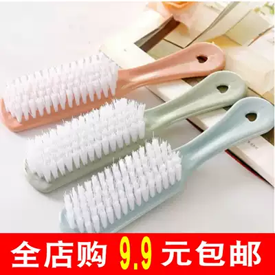 Super soft hair long handle shoe brush for shoe brush special Japanese household brush clothes batch plastic children's small artifact