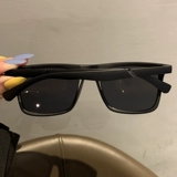 Матовые ретро черные солнцезащитные очки, защита от ультрафиолета