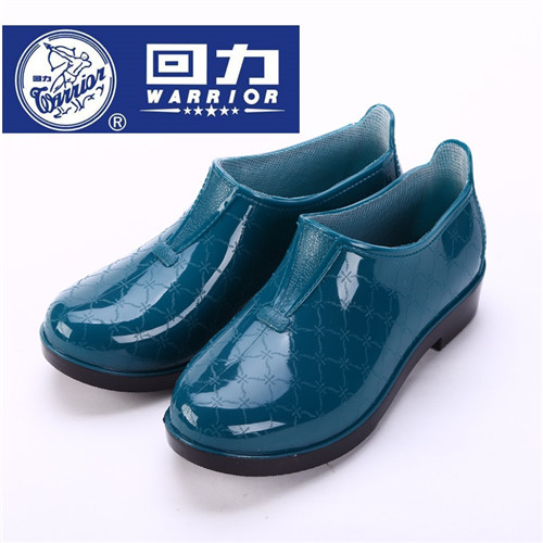 Authentic mới kéo trở lại thấp để giúp thoải mái đi mưa giày ống thấp nam và nữ giày không thấm nước mưa giày nam và nữ mẫu giày trượt giày nhựa đi mưa