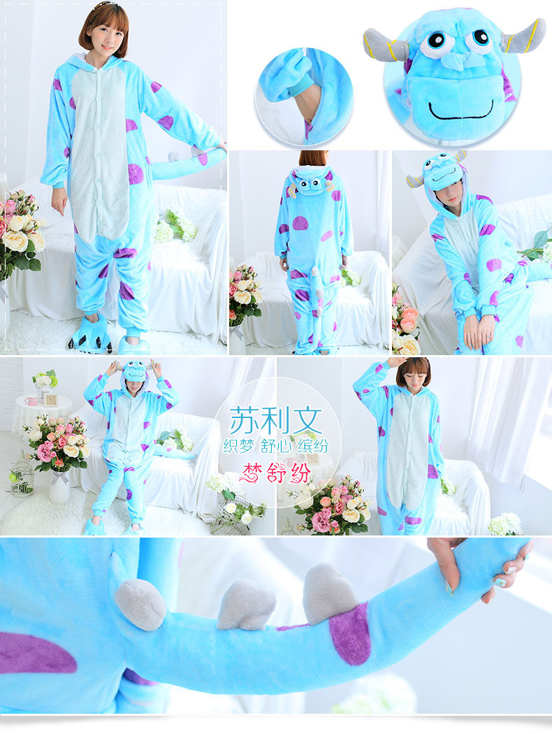 Pyjama mixte en Polyester Polyester  à manches longues - Ref 3005573 Image 35