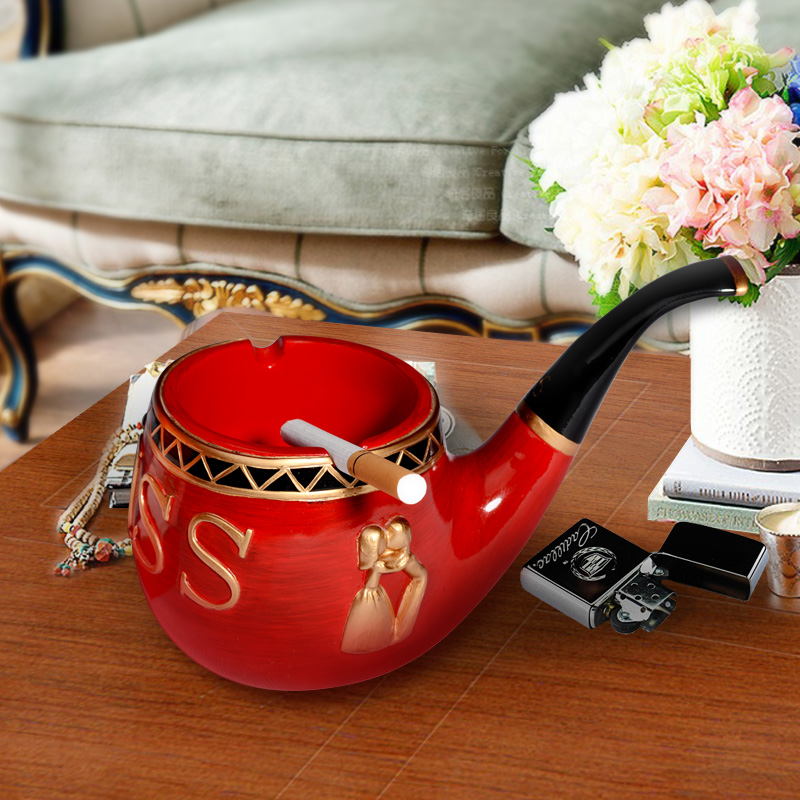 Retro cigarettes Tobacco Trays Creativity Individuality Gift Home Living Room Swing for the Elderly Special Utility Birthday Presents