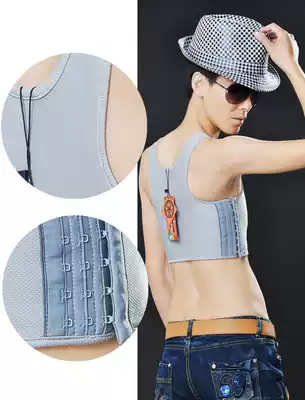 High comfort, breathable, perspiration, three-row hook, half-body, short, no bandage, TT corset, les corset, t 