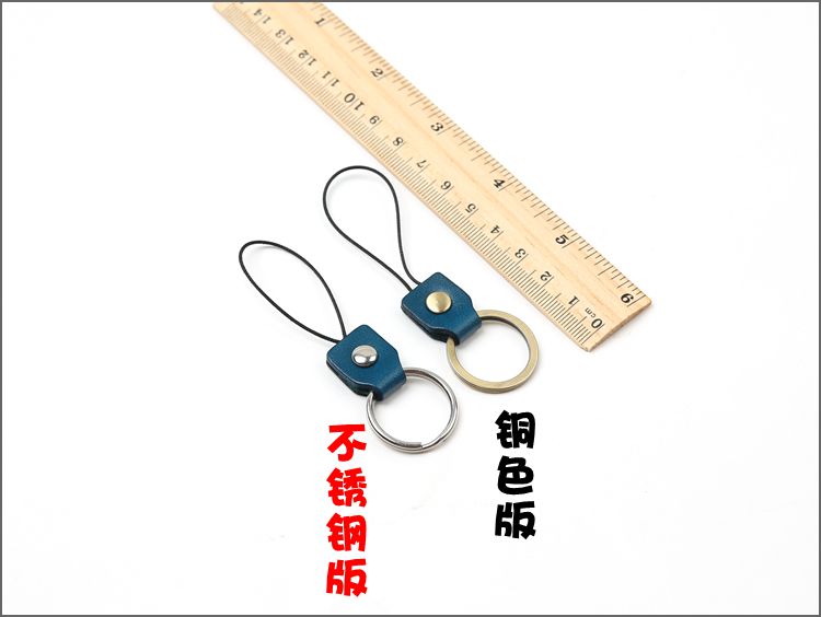 Điện thoại di động dây ngắn vòng khóa phổ quát điện thoại di động chuỗi u đĩa treo mặt dây chuyền mặt dây chuyền chuỗi đầy đủ 5 miếng - Phụ kiện điện thoại di động bán phụ kiện điện thoại