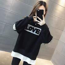 Spring loaded with relaxed ocean gas Aging Fake two pregnant womens blouses 2022 New spring thin clothes for womens pregnant women clothes