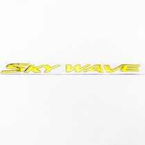 Motorcycle stickers for Suzuki sky wave stickers logo shell decorative decals 3D stereo reflective stickers waterproof