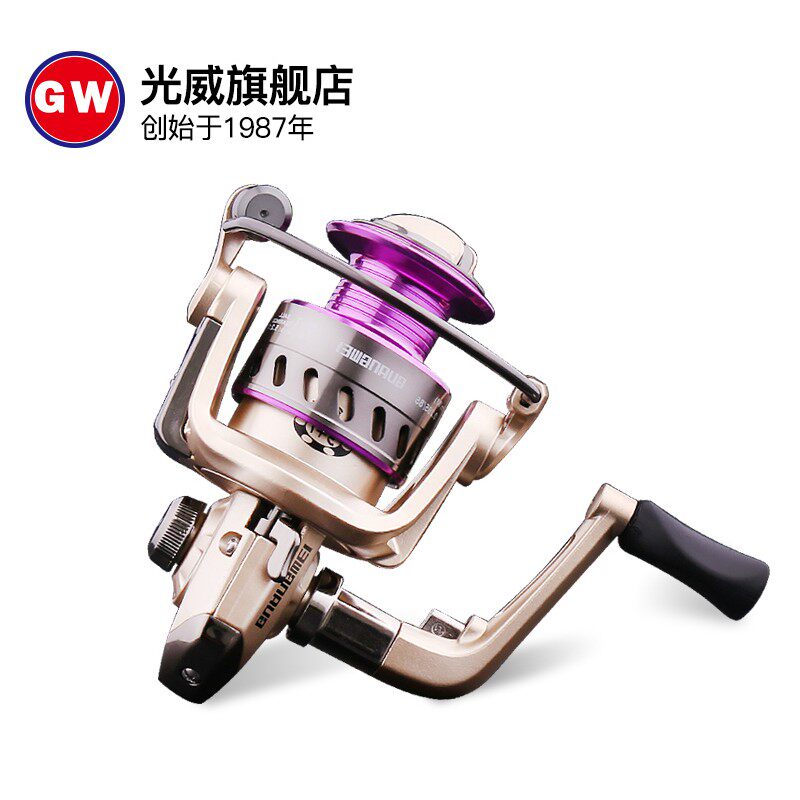 Рыболовная катушка Guangwei Jinfan Spinning Wheel с левосторонним и правосторонним сменным колесом 5 + 1 подшипник Luya sea rod передняя разгрузочная рыболовная катушка