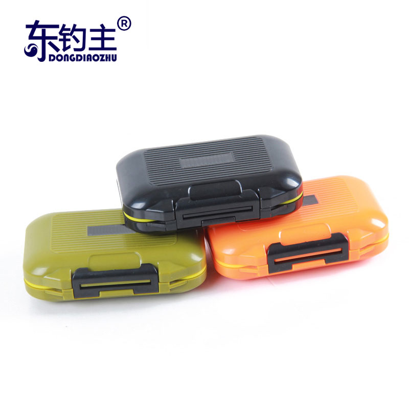 Accessories box fishing gear fishing waterproof bait box storage box 3 colors optional fishing accessories black Luya accessories box