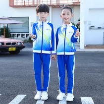 Kindergarten Garden Clothes Spring and Autumn Clothing Childrens Sports Class Clothes National Day Chinese Style Teacher Dress for Primary and Secondary School Students